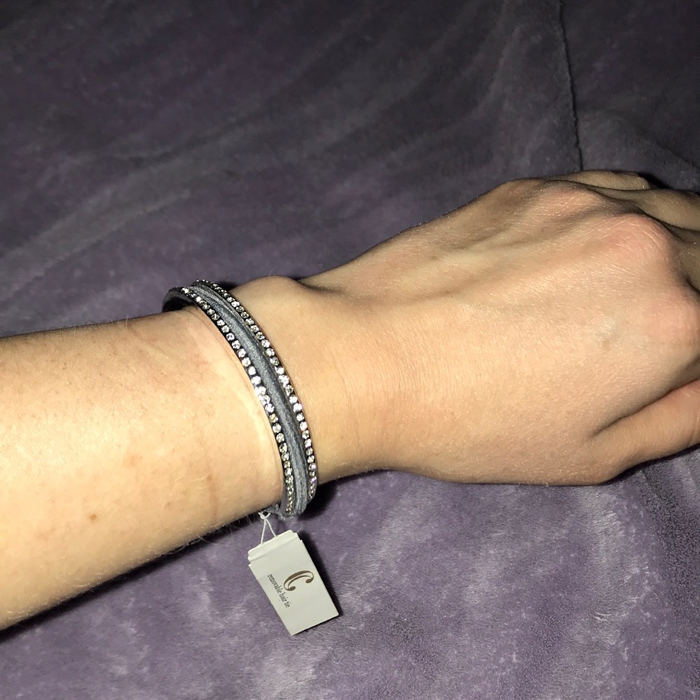 Charming Charlie hair tie bracelet